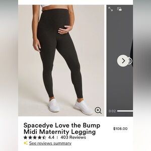 Beyond Yoga Maternity leggings